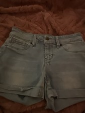 YMI Girl Blue Denim Shorts