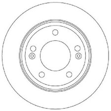 2x Bremsscheibe 26229088 hinten für Hyundai Elantra 6 AD I20 3 BC3 Ioniq AE