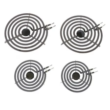 4 Pack MP22YA Electric Range Burner Surface Element Replacement for Whirlpool...