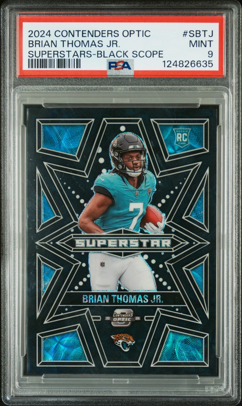 Brian Thomas Panini Contenders Optic Superstars #SBTJ Black Scope