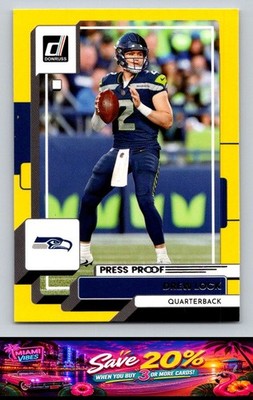 2022 Donruss #34 Drew Lock Red Press Proof
