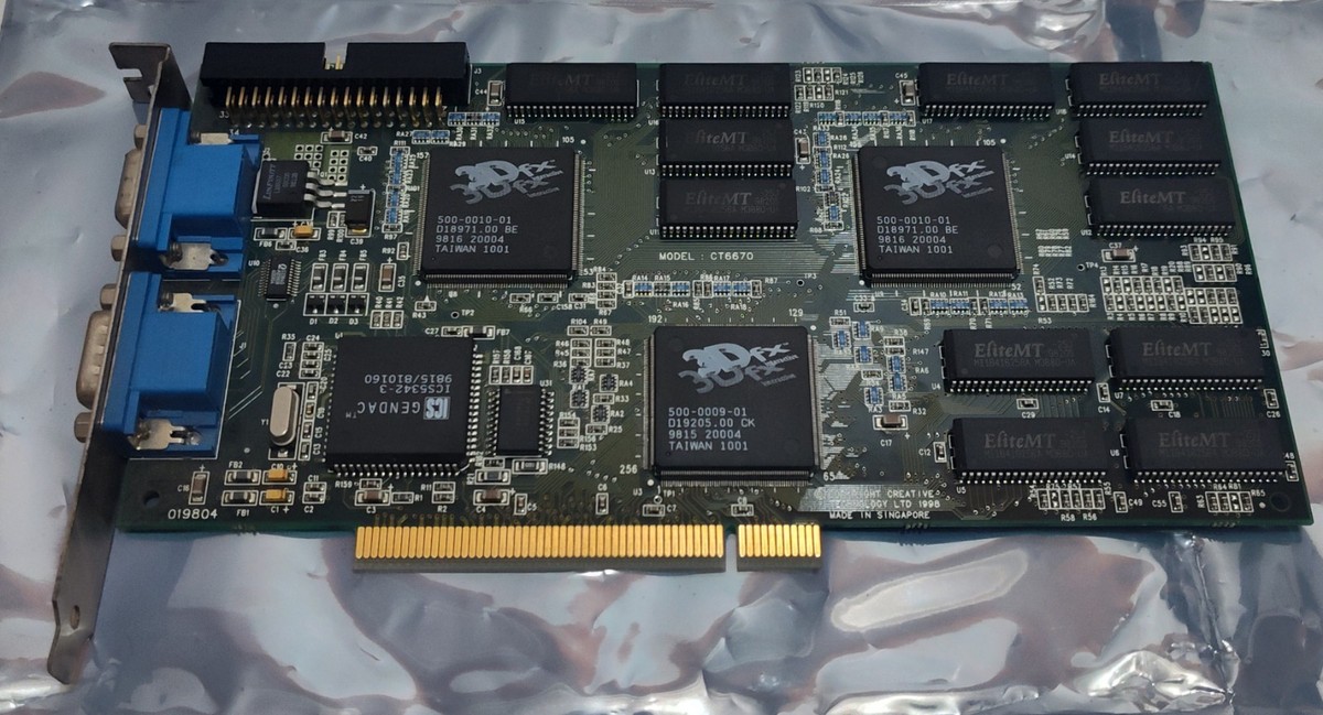 Creative Labs 3D Blaster Voodoo2 12MB Video Card - (CT6670) for