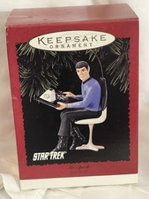 Hallmark Keepsake Star Trek Mr. Spock New In Box Vintage 1996 A9