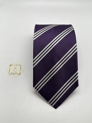 E.Marinella Regimentalkrawatte - 100% Seide - tadelloser Zustand - Luxus Vintage