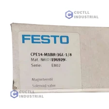 New FESTO CPE14-M1BH-3GL-1/8 196929 Solenoid Valve Free Shipping