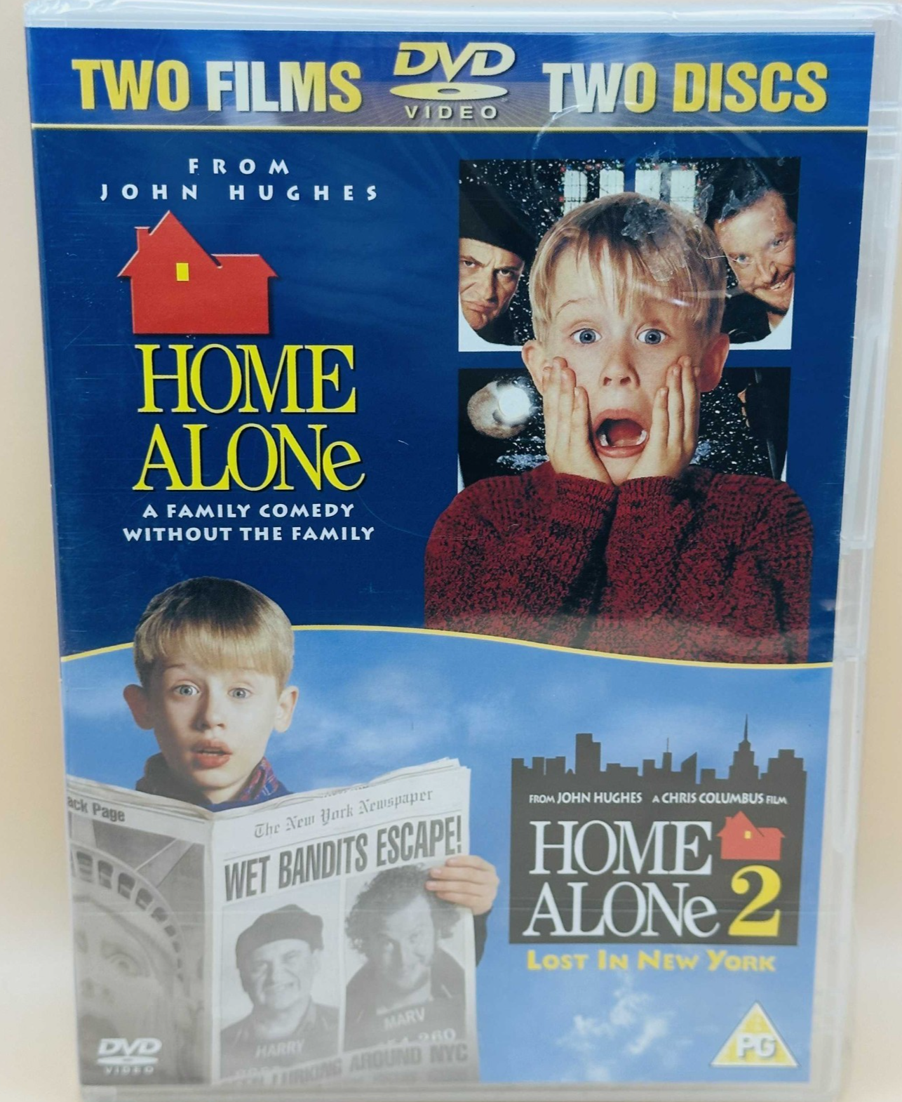 Home Alone/Home Alone 2: Lost in New York DVD (New and Sealed)