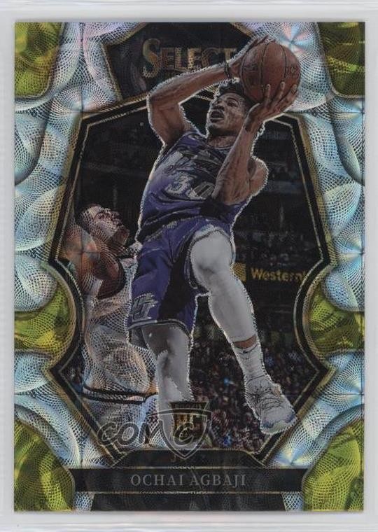 2022-23 Panini Select Premier Level Scope Prizm Ochai Agbaji #199 18q6
