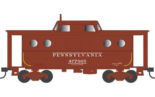Bowser ~ Escala HO ~ Caboose de acero Clase N5C ~ Pennsylvania PRR #477969 ~ 43384 | Zustand: New