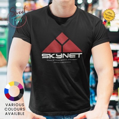 Skynet Künstliche Intelligenz Männer Erwachsene Kurzarm Soft Style T-Shirt
