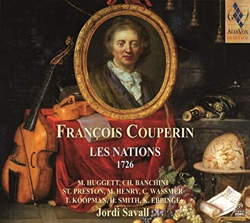 AVSA9928 Le Concert Des Nations -  Jordi Savall Couperin - Les Nations Double CD