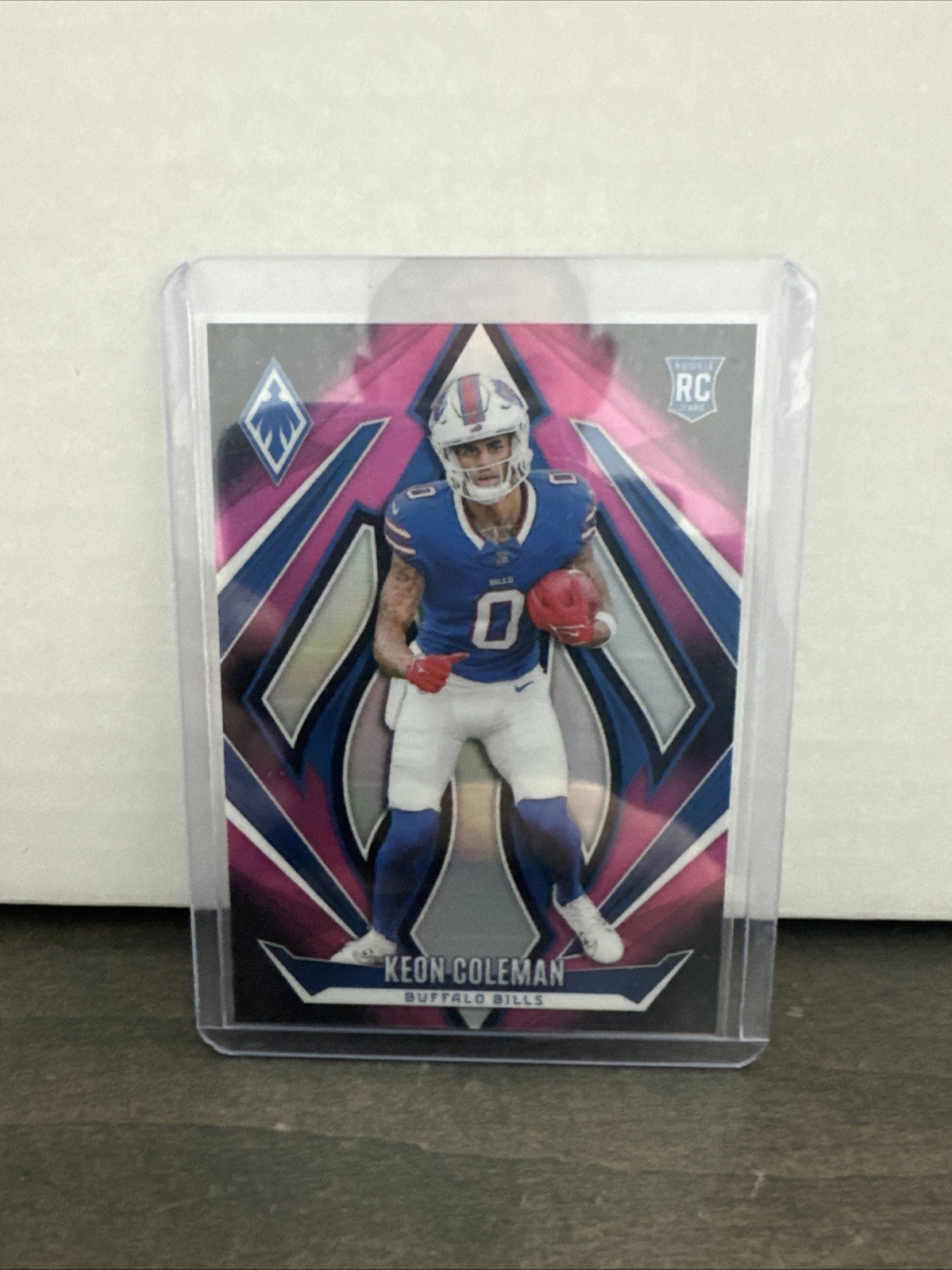 2024 Panini Phoenix - Rookies Keon Coleman #213 Pink Fade 88/88 (RC)