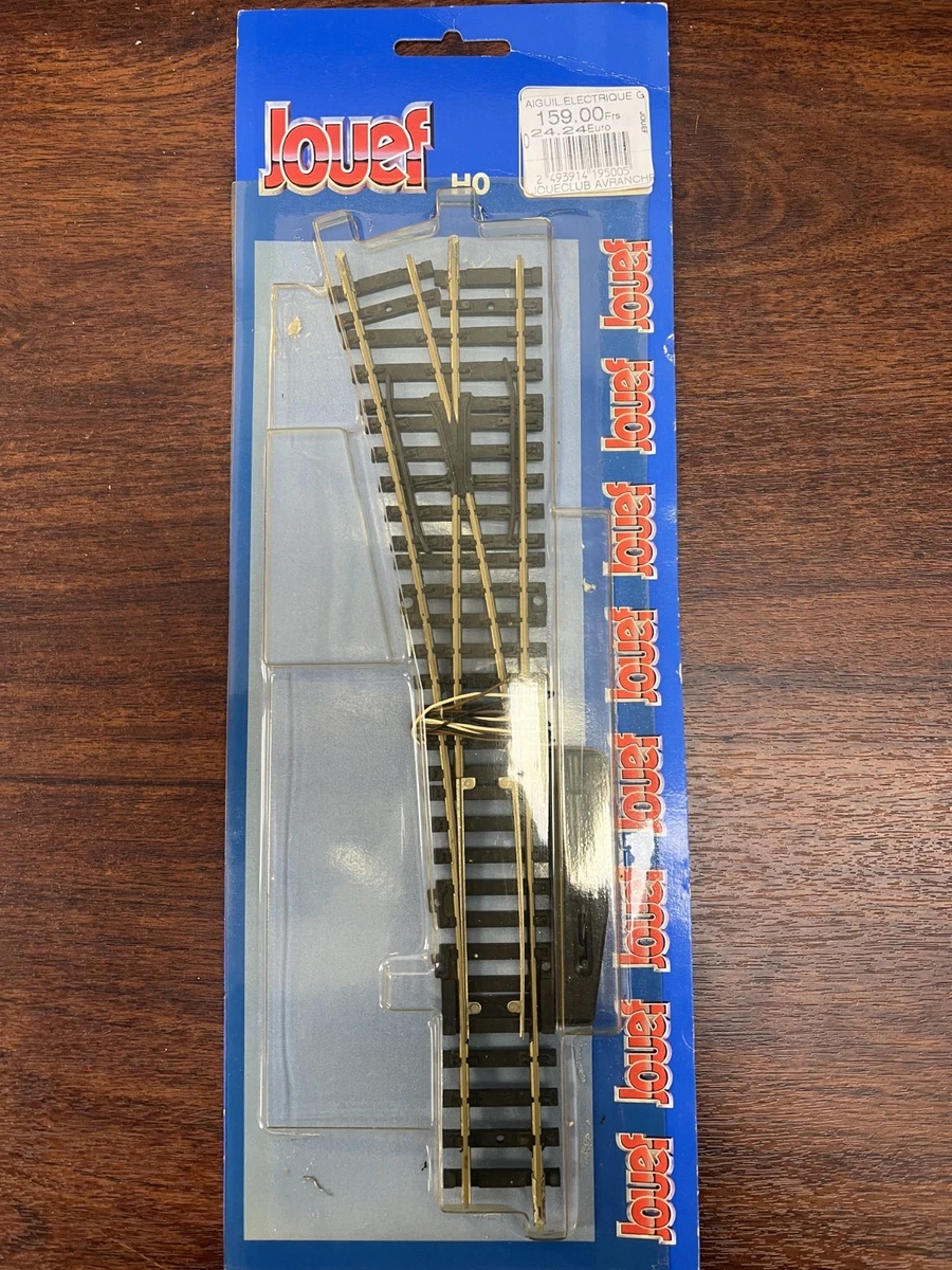 Aiguillage Roco HO - Long Électrique Gauche - 4506 - Train Code 100 - 30 Cm