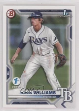 2021 Bowman Draft 1st Edition Carson Williams #BD-180 sl7