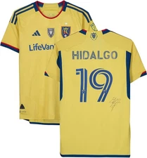 Bode Hidalgo Real Salt Lake Signed Match-Used #19 Jersey 2023 MLS Season-Size M