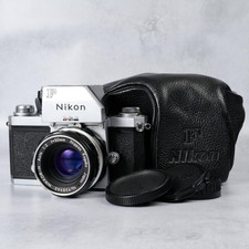 Nikon F Camera W/ FTN Finder 6600602 Red Dot Early Nippon Kogaku - RARE