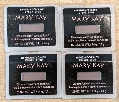 Mary Kay Chromafusion Eye Shadow Mahogany #107608 9F09 Lot Pack Of Four