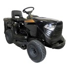 Black Edition PRO 155/84 Rasentraktor | 200 l Fangkorb| Mulchkit|Anhängekupplung