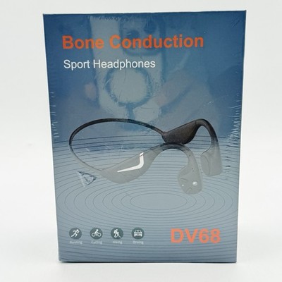 Bone Conduction Sport Headphones DV68 Bluetooth 5.3 IP67 Open Ear New Sealed