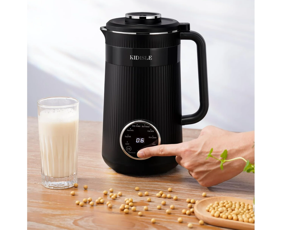 KIDISLE HB-B1018KW3 32oz Automatic Soy Machine for Homemade Almond