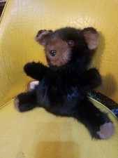 10" Anthon's Furs Real MINK FUR Teddy Bear