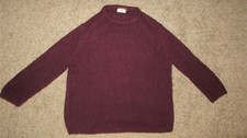 ARITZIA 100 CASHMERE SWEATER WOMEN SZ SMALL RIBBED OPEN KNIT PULLOVER OVERSIZED