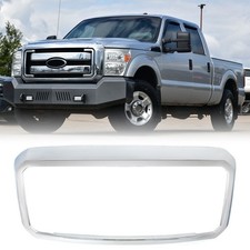 Grille Frame Surround Shell Chrome Fit For Ford F250 F350 Super Duty 2011-2016