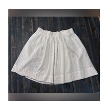 White Prairie Style Skirt Summer Small Cottagecore Boho Coastal Cowgirl
