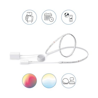 WIZ FULL COLOR & TUNABLE WHITE SMART LED LIGHTSTRIP 2M/6.5FT BASE KIT