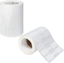 1000PCS Self-Adhesive Blank Jewelry Price Tags Stickers for Bracelets, Rings, an