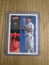 SPRING TRAINING AUTO IPA 2000 Upper Deck Victory Joe Mays #300 Twins 2.1A