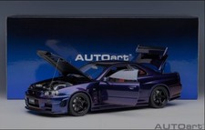 Autoart 1:18 Nissan Skyline R-34 GTR Z-Tune Midnight Purple III 77464