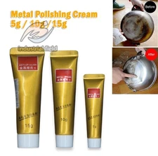 Professional Metal Cleaning Cream Tarnish and Oxidation Remover Multiple Sizes