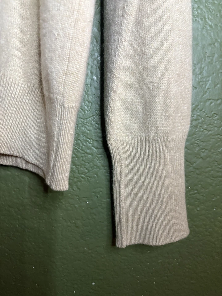 Berk By Ballantyne Cashmere Turtleneck Sweater Sz Lg Scotland Vintage - Image 3 of 4