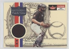 2001 Fleer Platinum National Patch Time Jason Kendall (Series 1) Patch n1u