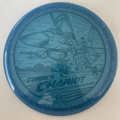 Infinite Discs Concrete Chariot VIP Series 1/850 METAL FLAKE 180g Turquoise FOIL
