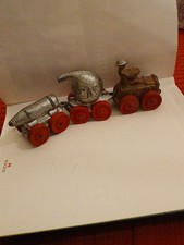 1930s 2 Manoil 1 Barclay: M96 Shell, MV 104 Tank, Slush MilitaryTractor.