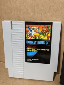Asian Version Donkey Kong 3 for Nintendo NES ASI