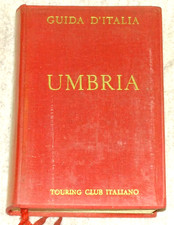 GUIDE ROSSE TOURING UMBRIA GUIDA D'ITALIA 1966