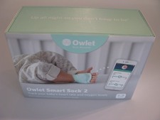 Owlet Smart Sock 2 Heart Rate And Oxygen Level Baby Monitor READ