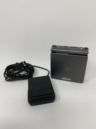 Nintendo Game Boy Advance SP Handheld System - Graphite AGS-101 w/ Charger