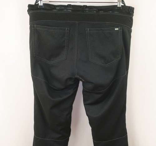 VANUCCI PANTALONI UOMO BIKER MOTO FODERATI PROOF taglia EU-56 UK-46 US-46 - Foto 6 di 15