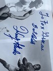 Woody Strode SIGNED Press Photo Goal Dust Book Tour UCLA American Actor Athlete — photo 2