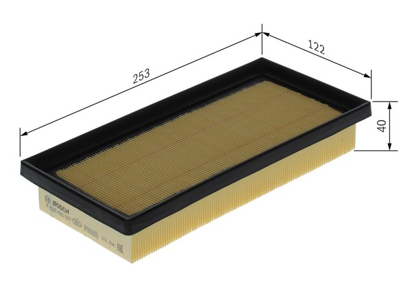 Luftfilter FÜR Mitsubishi - Bosch F 026 400 507-image