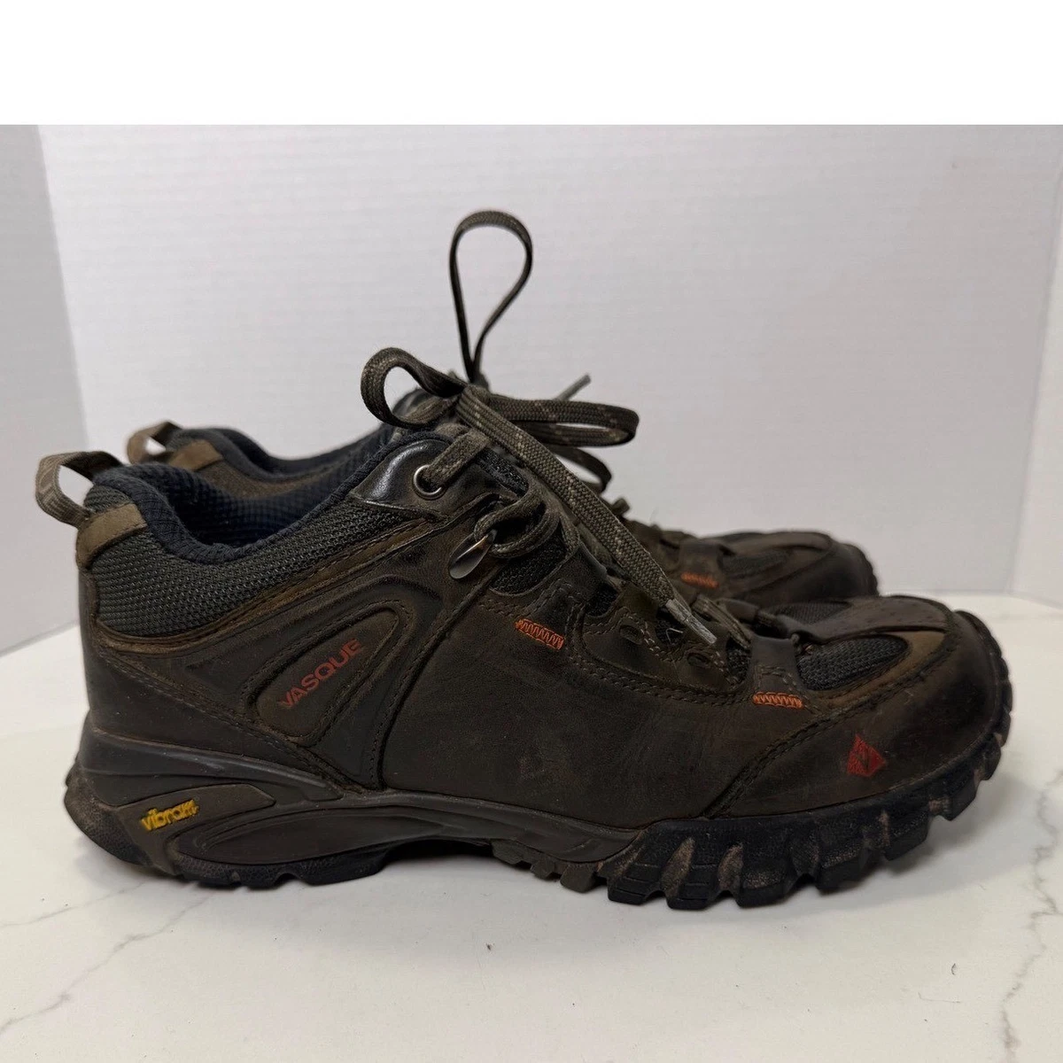 Vasque Hiking Boots Mens 8 Black Red Brown GoreTex GTX Knockout Leather‎ Outdoor Vasque Sundowner GTX Wide - Red / Oak Tanned Leather – Kith main image 3
