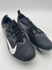 Nike Lunar Vapor Ultrafly Pro MCS Men's Black Baseball Cleats 852696-017 Sz 13
