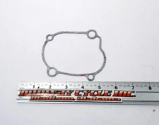 NEW NOS OEM KAWASAKI LEFT ENGINE COVER CAP GASKET 14051-001 KV100 G4TR  lm