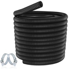 Caravan Motorhome Hose Pipe 25mm Flexible Waste Water Tube Clips 5m 10m 15m 20m