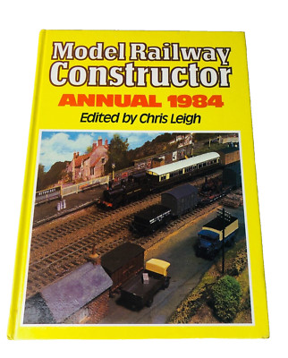 Book Train Model Railway Constructor Annual 1984 Chris Leigh Vintage ra