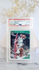 2018-19 Donruss Optic Jaylen Brown SSP /20 White Sparkle Refractor PSA 10 GemMt!