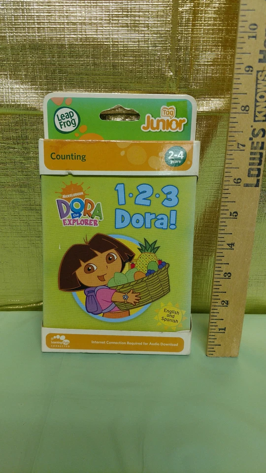 Leap Frog 123 Dora The Explorer Leap Reader English Spanish Interactive Book - Image 3 of 4
